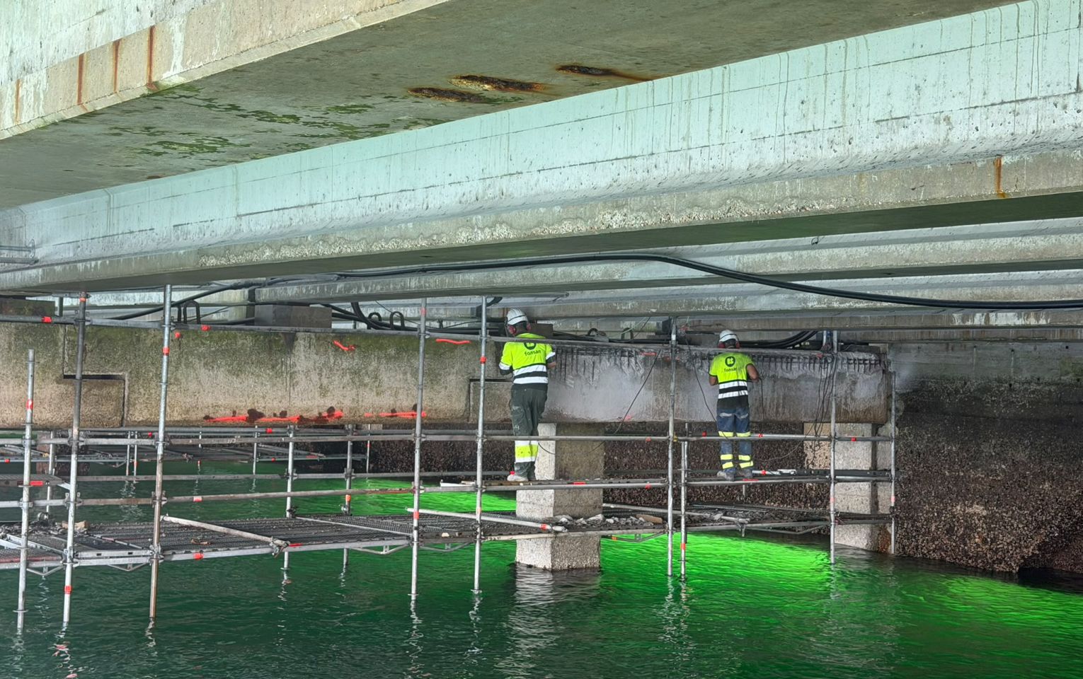 Rehabilitación y mejora del Muelle Mejillonero del puerto de Moaña