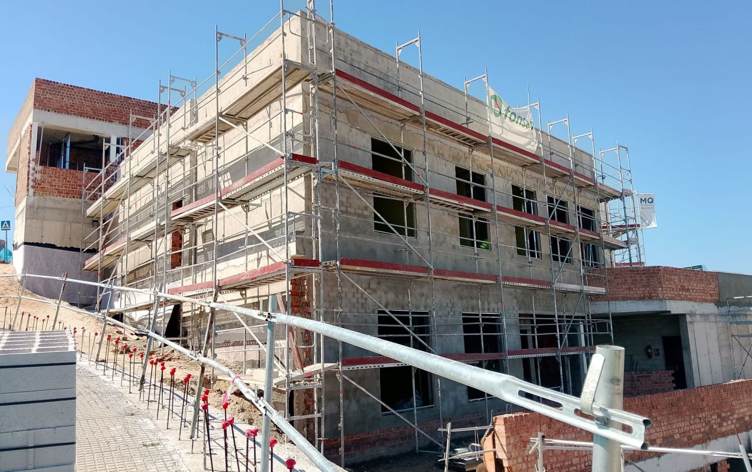 Ejecución del nuevo Cuartel de la Guardia Civil en Cártama