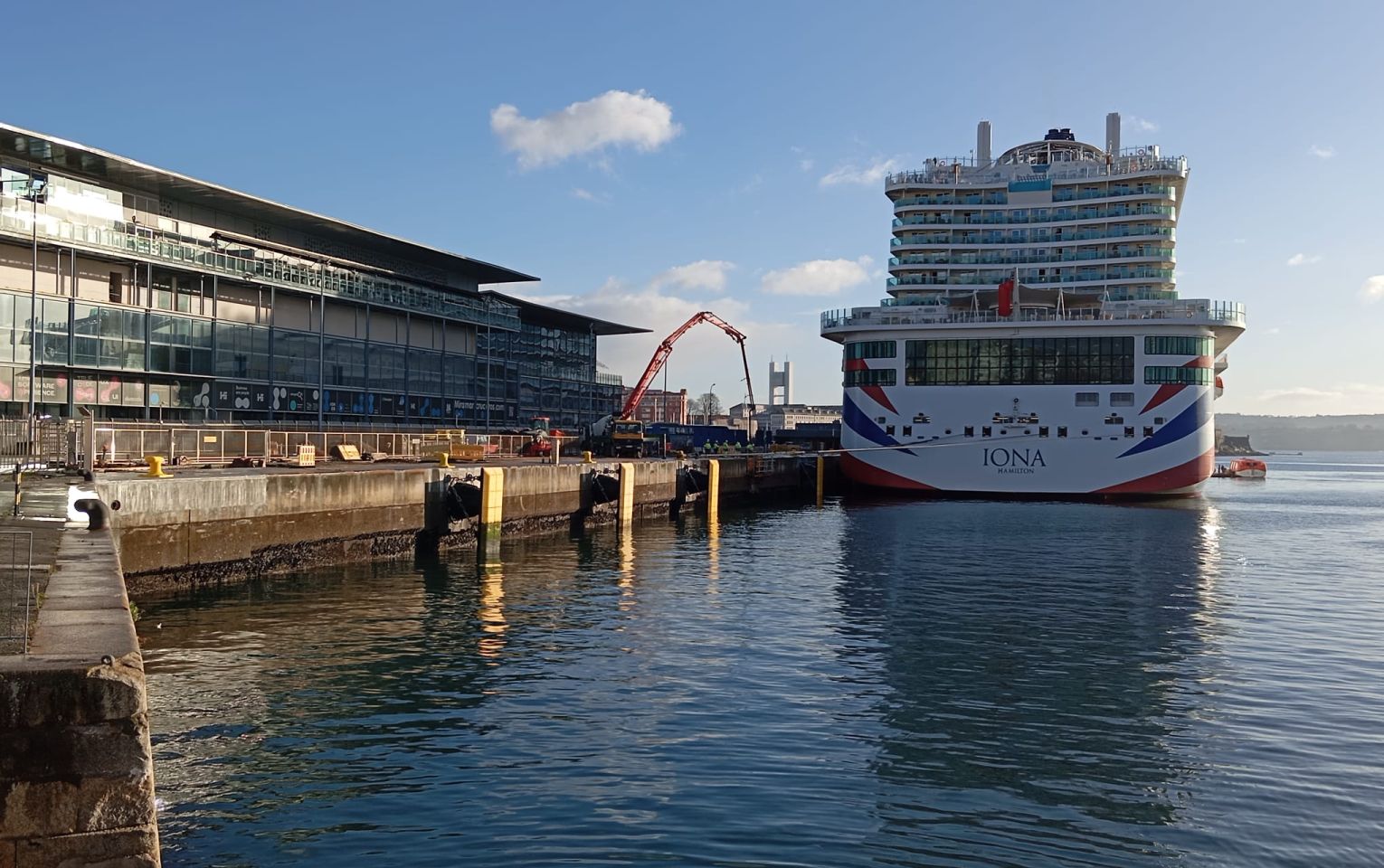 Muelle de Trasatlánticos en el Puerto de A Coruña